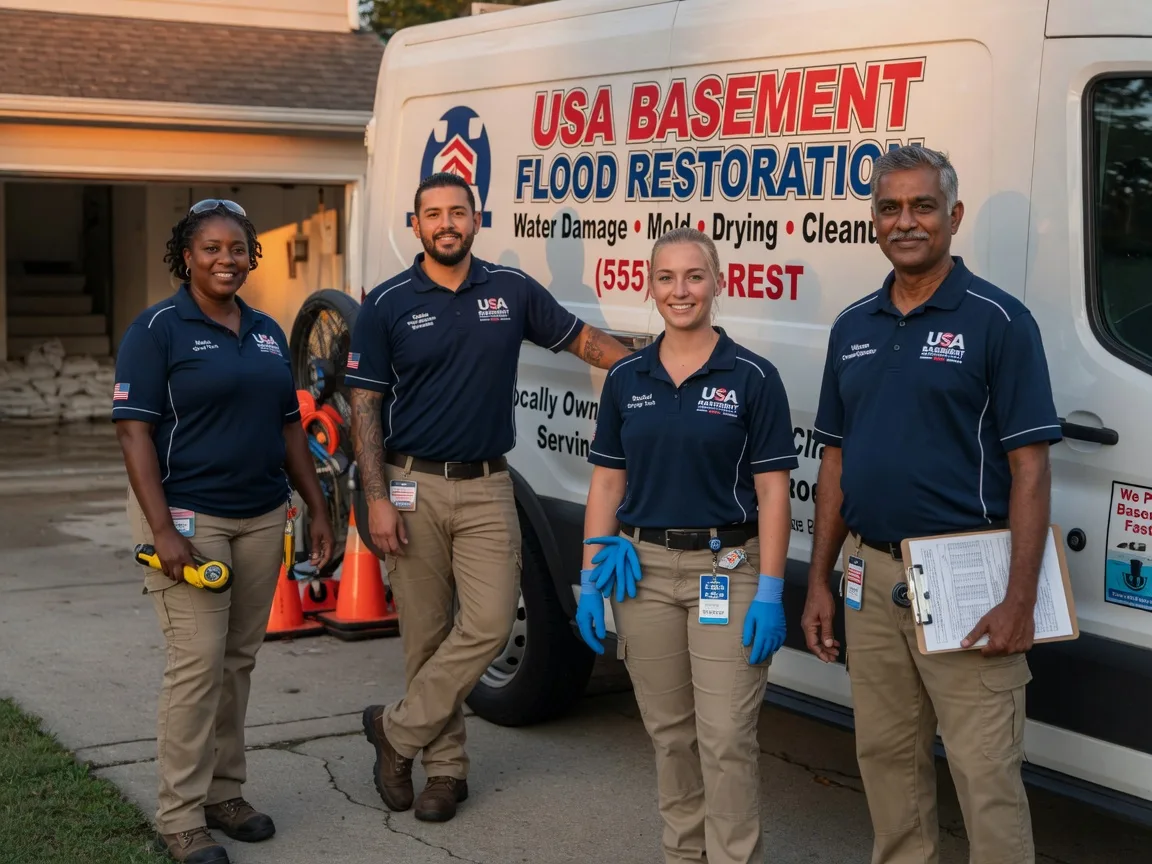 Basement Flood Cleanup company in Claude, TX